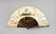 Fan, Parchment and tortoiseshell, Dutch