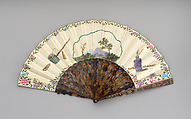 Fan, Paper and tortoiseshell, Dutch