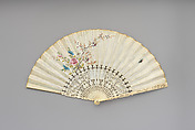 Fan, Paper and ivory, Dutch