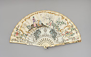 Fan, Paper, ivory, shell, Dutch