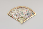 Fan, Ivory, probably French or possibly Dutch