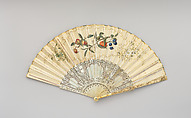 Fan, Paper, ivory, French or Italian