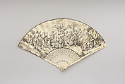 Fan, Ivory and skin., Italian