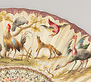 Fan, Paper, ivory, mother-of-pearl and glass, German