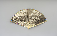 Fan, Ivory and paper., Spanish