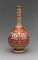 Bottle, Design attributed to Christopher Dresser (British, Glasgow, Scotland 1834–1904 Mulhouse), Bone china, British, Stoke-on-Trent, Staffordshire