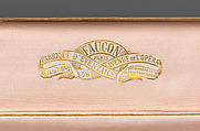 Fan, Mother-of-pearl, gold, silver, ivory, diamonds and lace, Belgian, Brussels with French sticks