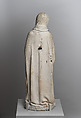 The Virgin Annunciate, Jean Guillaumet (French, ca. 1465–documented in Bourbon until 1515), White limestone with traces of polychromy, French, Bourbon