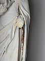 The Virgin Annunciate, Jean Guillaumet (French, ca. 1465–documented in Bourbon until 1515), White limestone with traces of polychromy, French, Bourbon