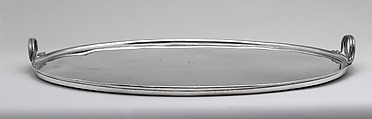Tray (part of a service), Marc Jacquart, Silver, French, Paris