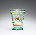 Beaker, Glass, German, Franconia
