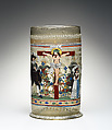 Beaker (Humpen), Glass, German, Franconia