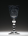 Wineglass, William Fortuyn, Glass, Dutch
