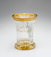 Beaker (Ranftbecher), Anton Kothgasser  Austrian, Glass, Austrian, Vienna