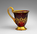 Cup, Glass, probably Russian