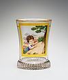 Beaker, Glass, Austrian, probably Vienna, or Bohemia