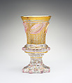 Goblet, Glass, Bohemian