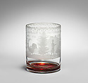 Beaker, Glass, Bohemian