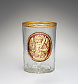 Mug, Johann Joseph Mildner (Austrian, 1764–1808), Glass, Austrian, Gutenbrunn