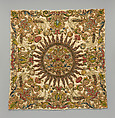 Chalice veil, Silk and metal thread, French