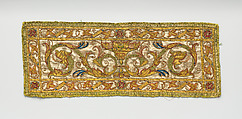 Apparel, Silk and metal thread, Spanish