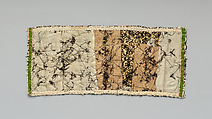 Piece, Silk on silk, British