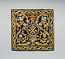 Apparel, Silk and metal thread, Italian