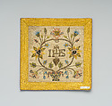 Chalice Veil, Silk and metal thread, German
