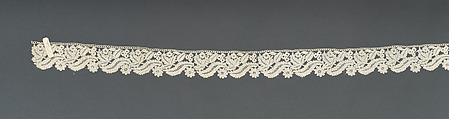 Strip, Bobbin lace, British, Honiton