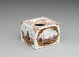 Inkwell (part of an inkstand), Meissen Manufactory (German, 1710–present), Hard-paste porcelain, German, Meissen
