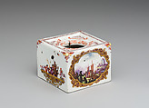 Inkwell (part of an inkstand), Meissen Manufactory (German, 1710–present), Hard-paste porcelain, German, Meissen