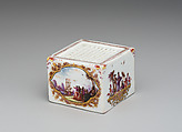 Pounce (part of an inkstand), Meissen Manufactory (German, 1710–present), Hard-paste porcelain, German, Meissen