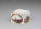 Pounce (part of an inkstand), Meissen Manufactory (German, 1710–present), Hard-paste porcelain, German, Meissen