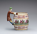 Tankard, Vienna, Hard-paste porcelain, Austrian, Vienna