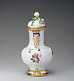 Mustard pot, Meissen Manufactory (German, 1710–present), Hard-paste porcelain, German, Meissen