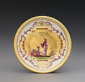Saucer (part of a service), Meissen Manufactory (German, 1710–present), Hard-paste porcelain, German, Meissen