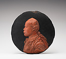 Presumed portrait of Angelo Soliman (1721–1796), Johann Martin Bückle (German, Geislingen 1742–1811 Durlach), Red wax on slate, German