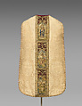 Chasuble, Silk with metal thread or nué, Italian or Spanish