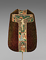 Chasuble, Velvet brocade, Probably German
