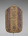 Chasuble, Metal thread on silk, Italian
