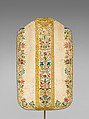 Chasuble, Silk, wrapped gold, Italian