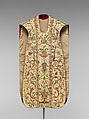 Chasuble, Silk and metal thread on silk, Italian