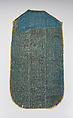 Chasuble back, Stamped wool velvet, Central European, probably