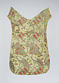 Chasuble back, Silk and metal thread, Italian, Venice