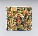 Faith, probably from a set of the Virtues, Wool, silk, silver and silver-gilt thread (21 warps per inch, 9 per cm.), Flemish