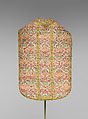 Chasuble, Silk and metal thread, Italian, possibly