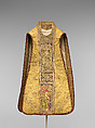 Chasuble front, Silk, Spanish