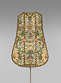 Chasuble, Silk and metal thread on silk, Italian or French