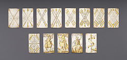 Playing Cards, Michael Frömmer  German, Parcel-gilt silver, German, Augsburg