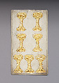 Playing Cards, Michael Frömmer (German, born 1584, master 1612), Parcel-gilt silver, German, Augsburg